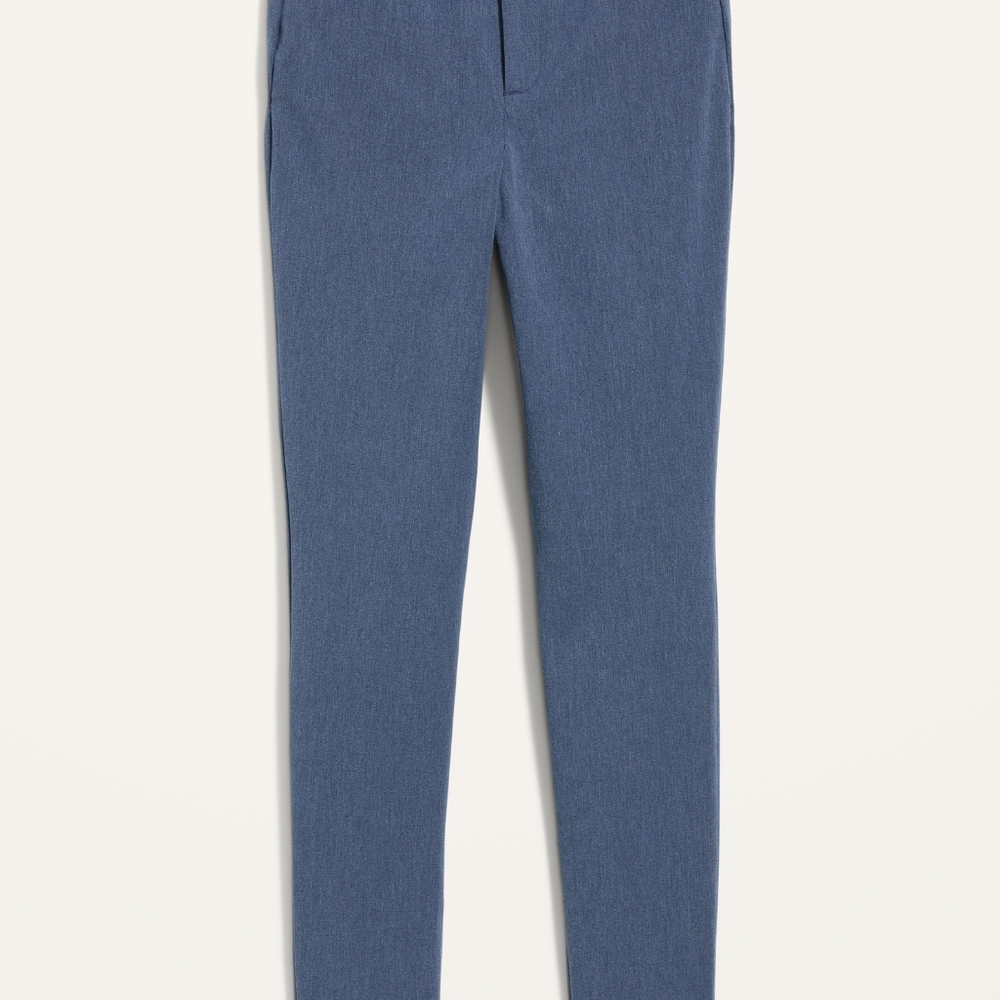 Old Navy High Rise Pixie Ankle Pants, Chambray Blue, Size 10P